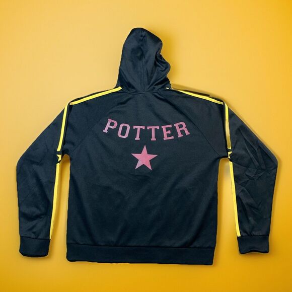 Harry Potter Zip-Up Quidditch Gryffindor Jacket Hoodie Size L - Picture 2 of 10